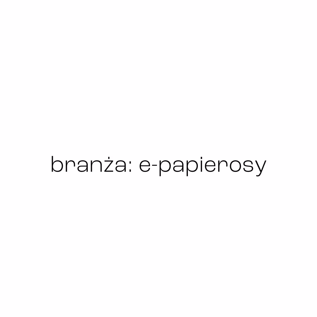 branża: e-papierosy logo