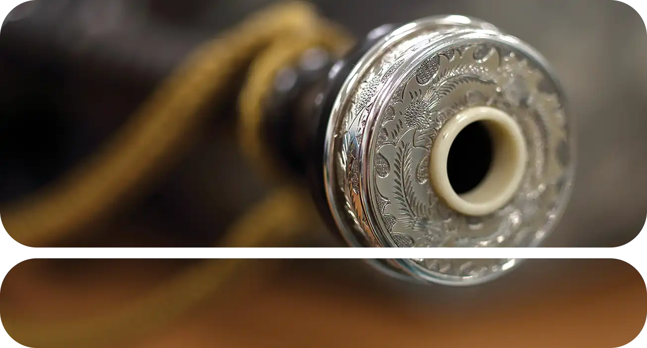 Bagpipe detail