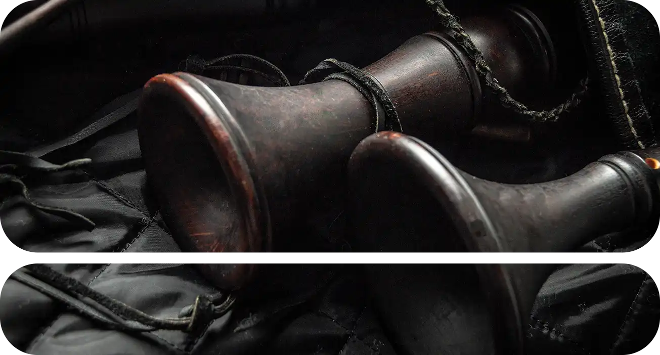 Bagpipe detail