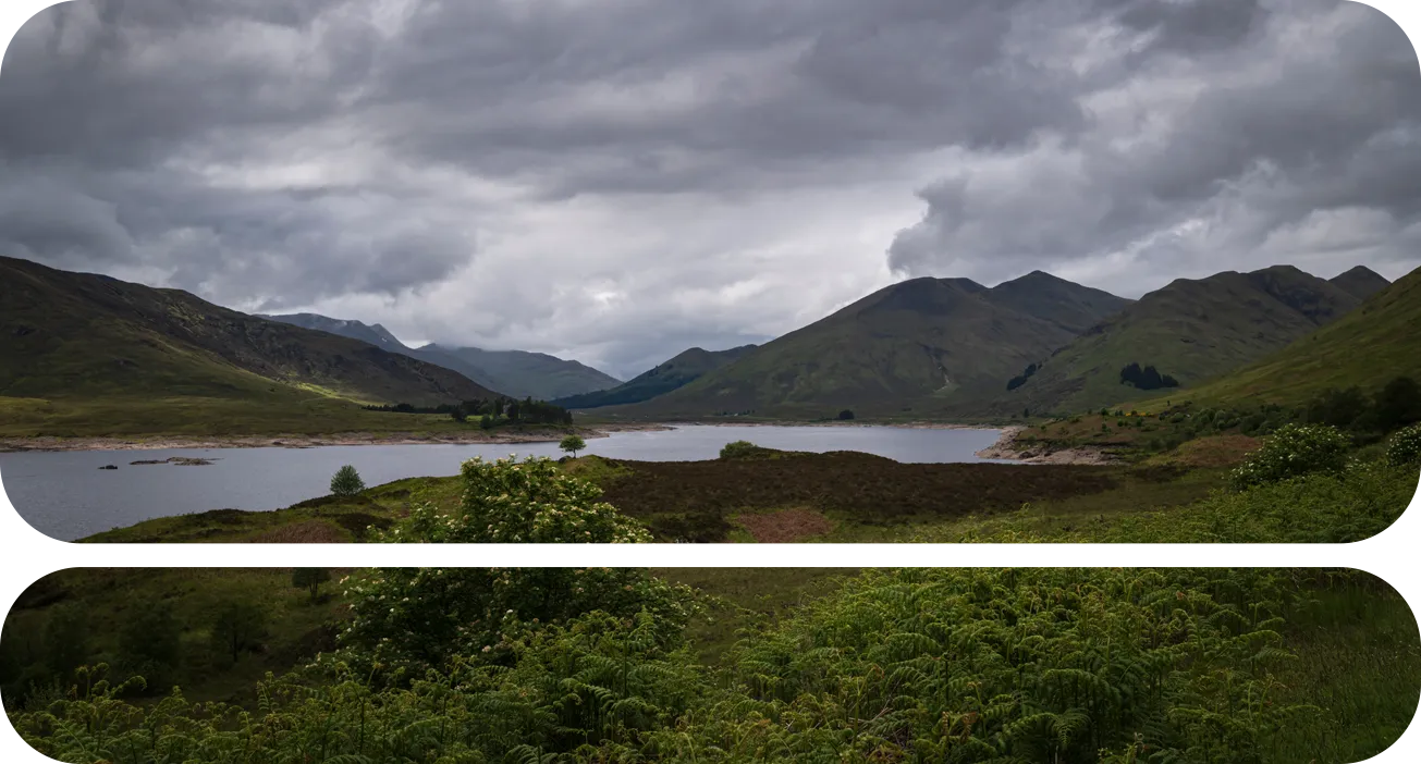 The head of Loch Shiel