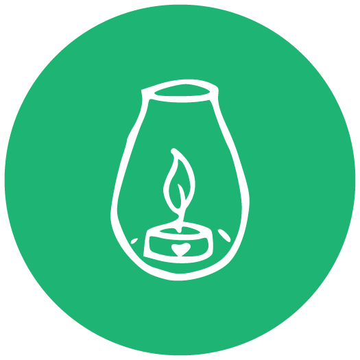 Icône lampion - dons d'articles de décoration acceptés