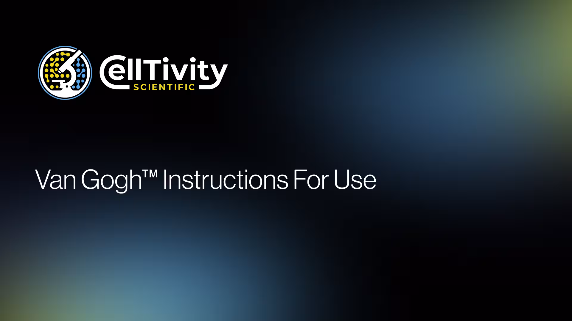 Van Gogh™ Instructions For Use