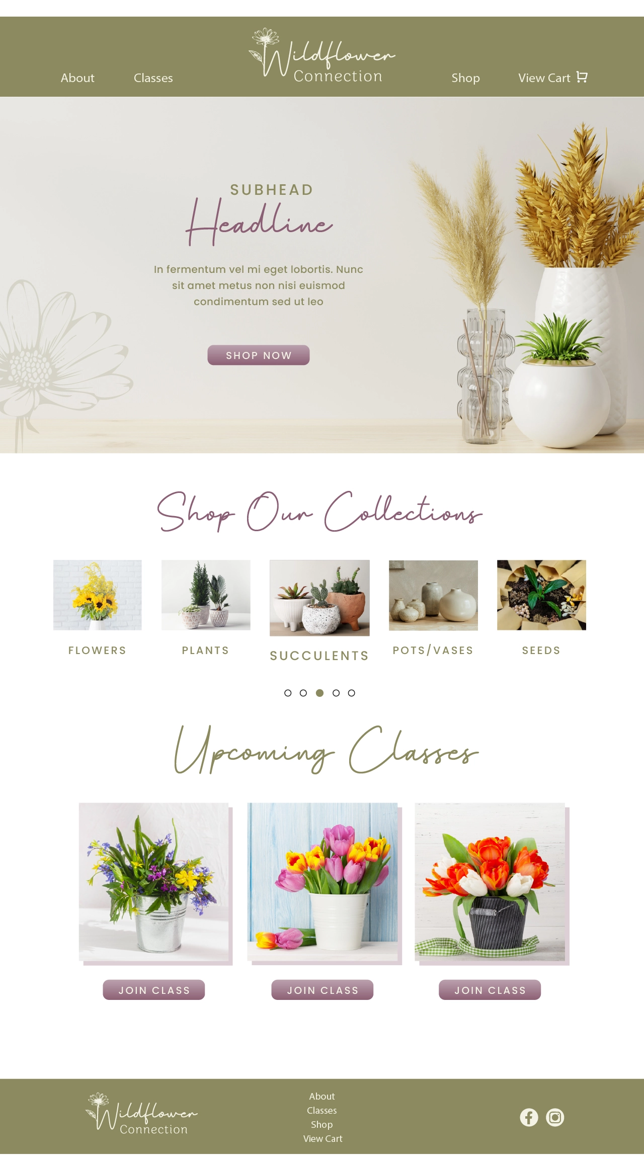Wildflower Homepage