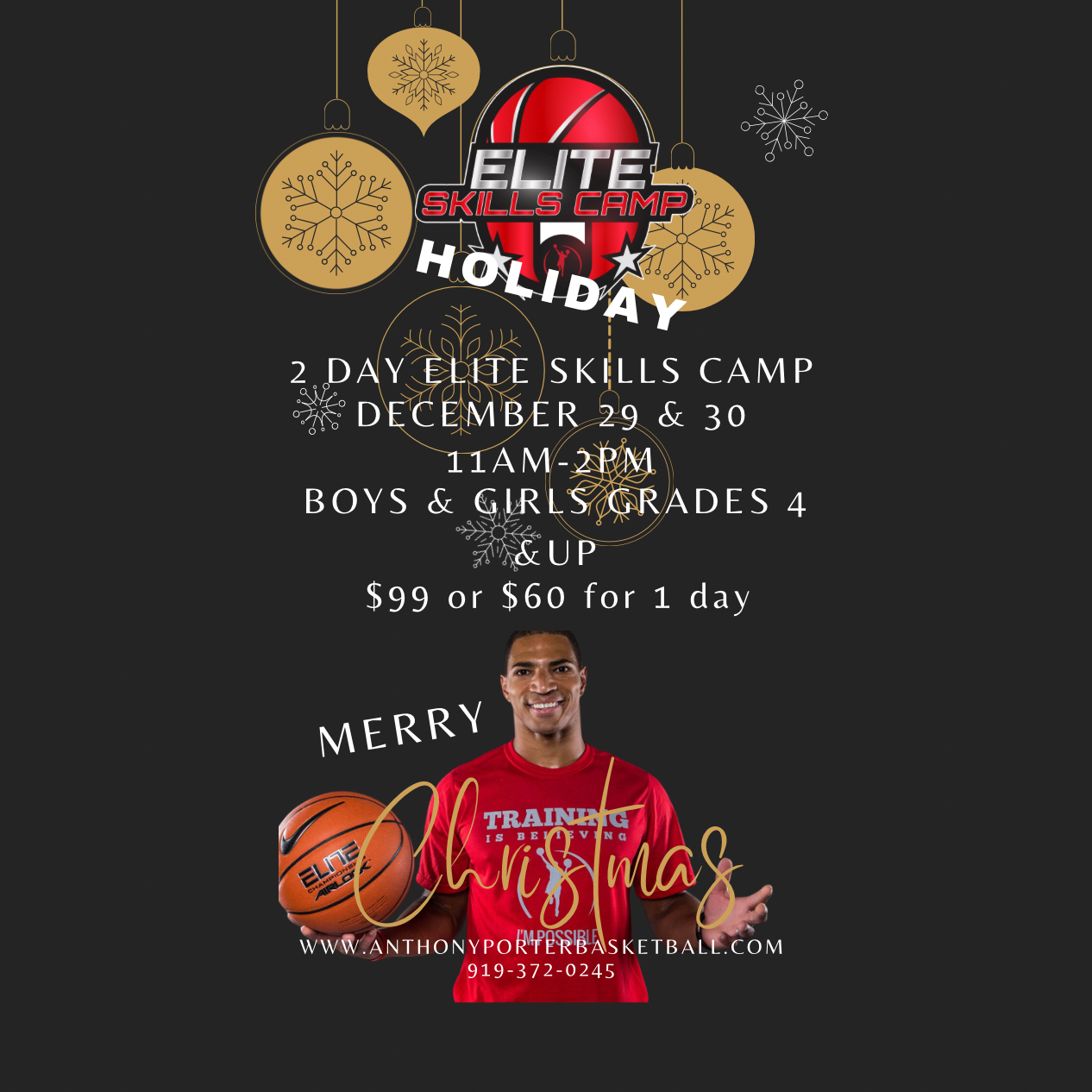 ELITE SKILLS HOLIDAY CAMP