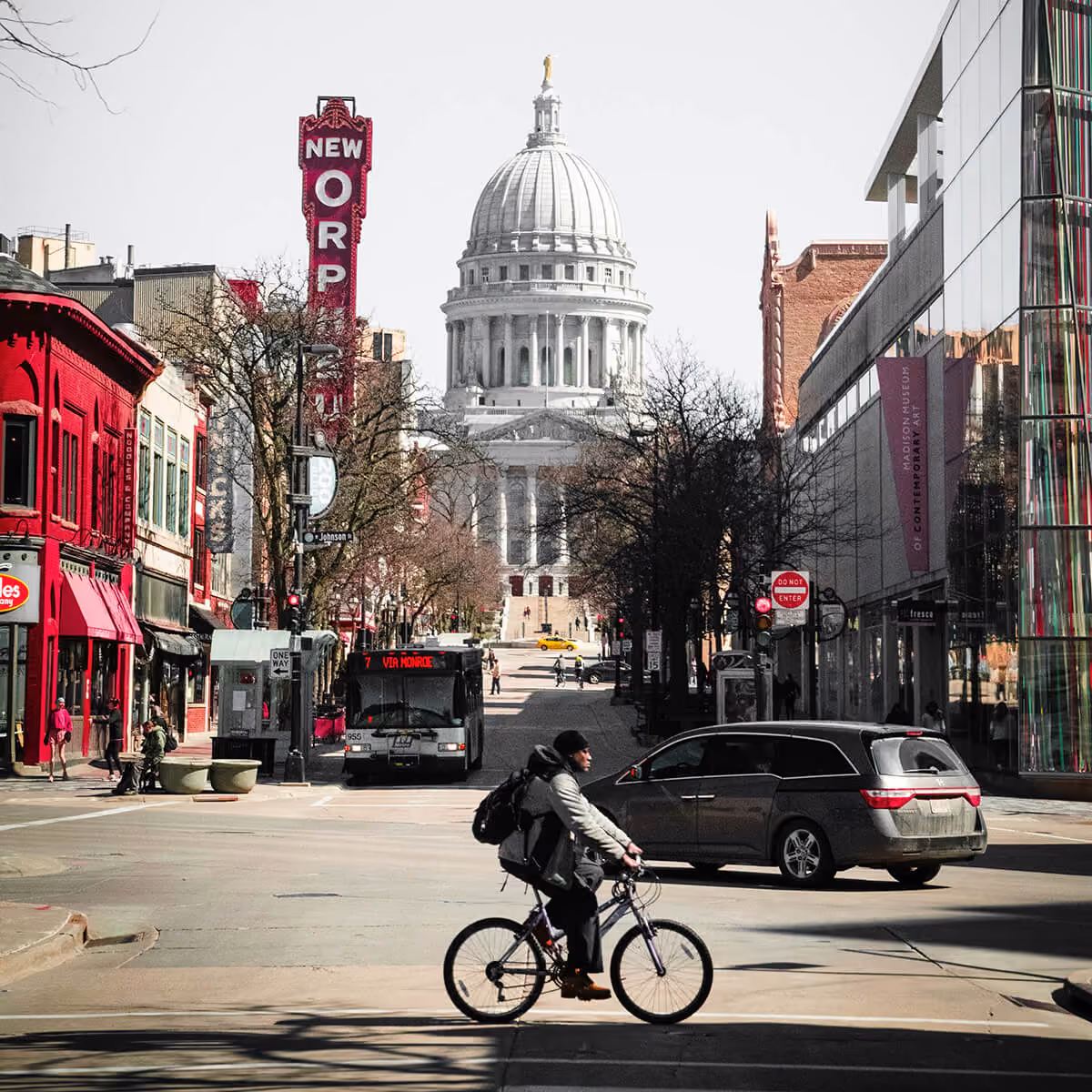 downtown madison wisconsin