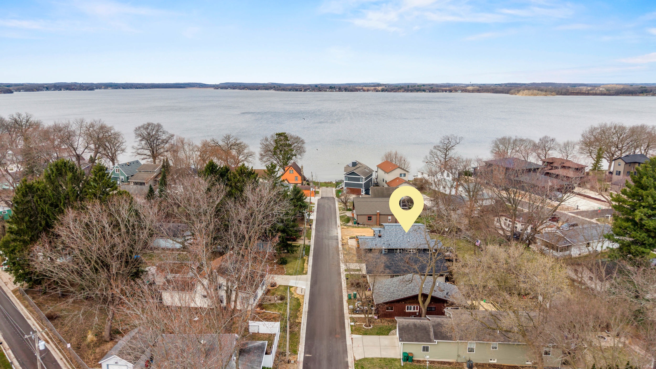Bright, Updated Home Steps from Lake Waubesa