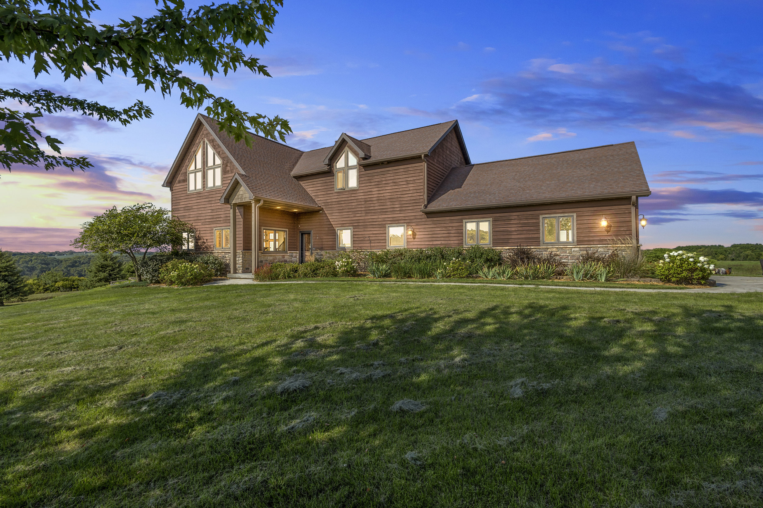 Custom Home, Horse Barn & Indoor Arena on Nearly 15 Acres