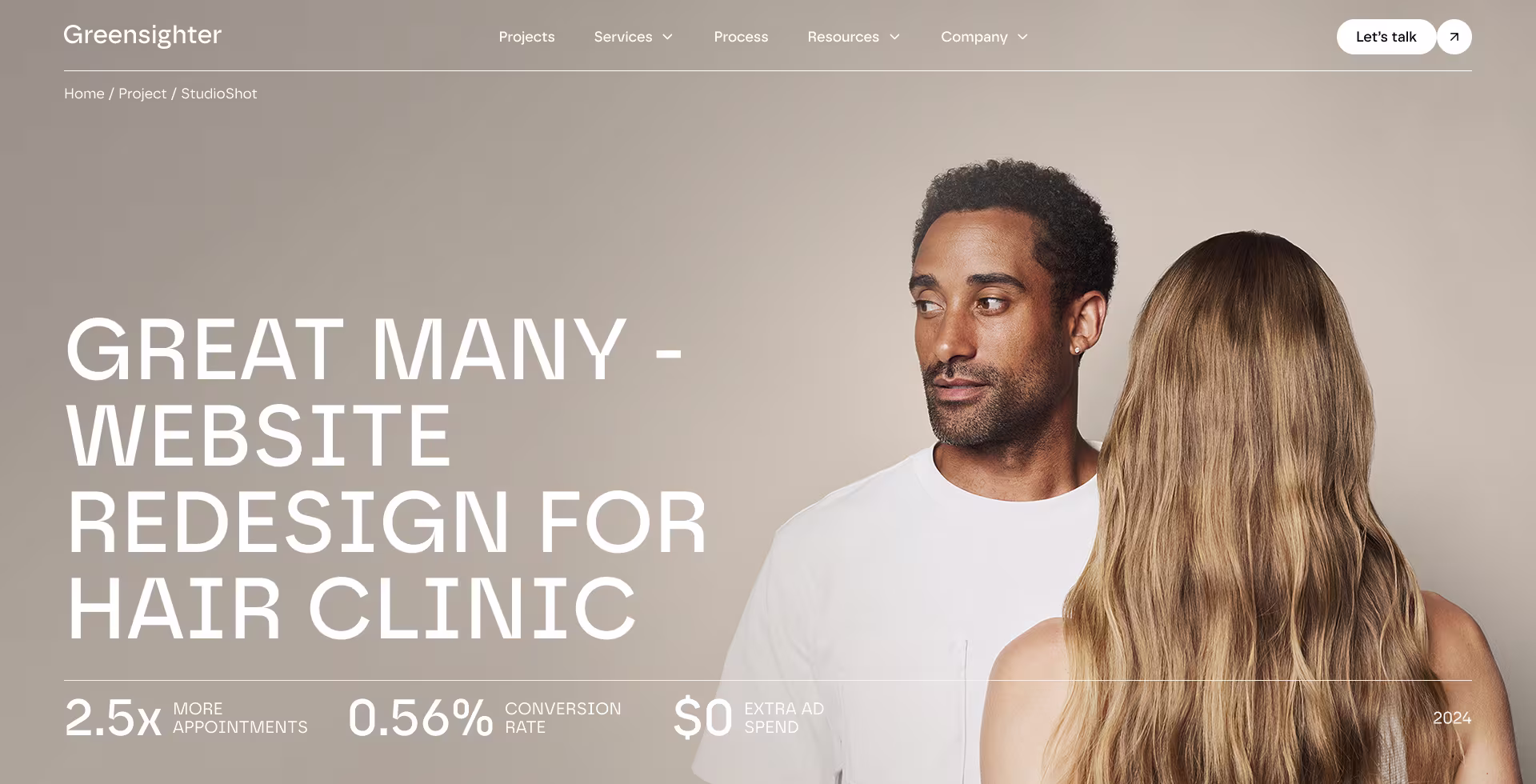 grate many website redesign