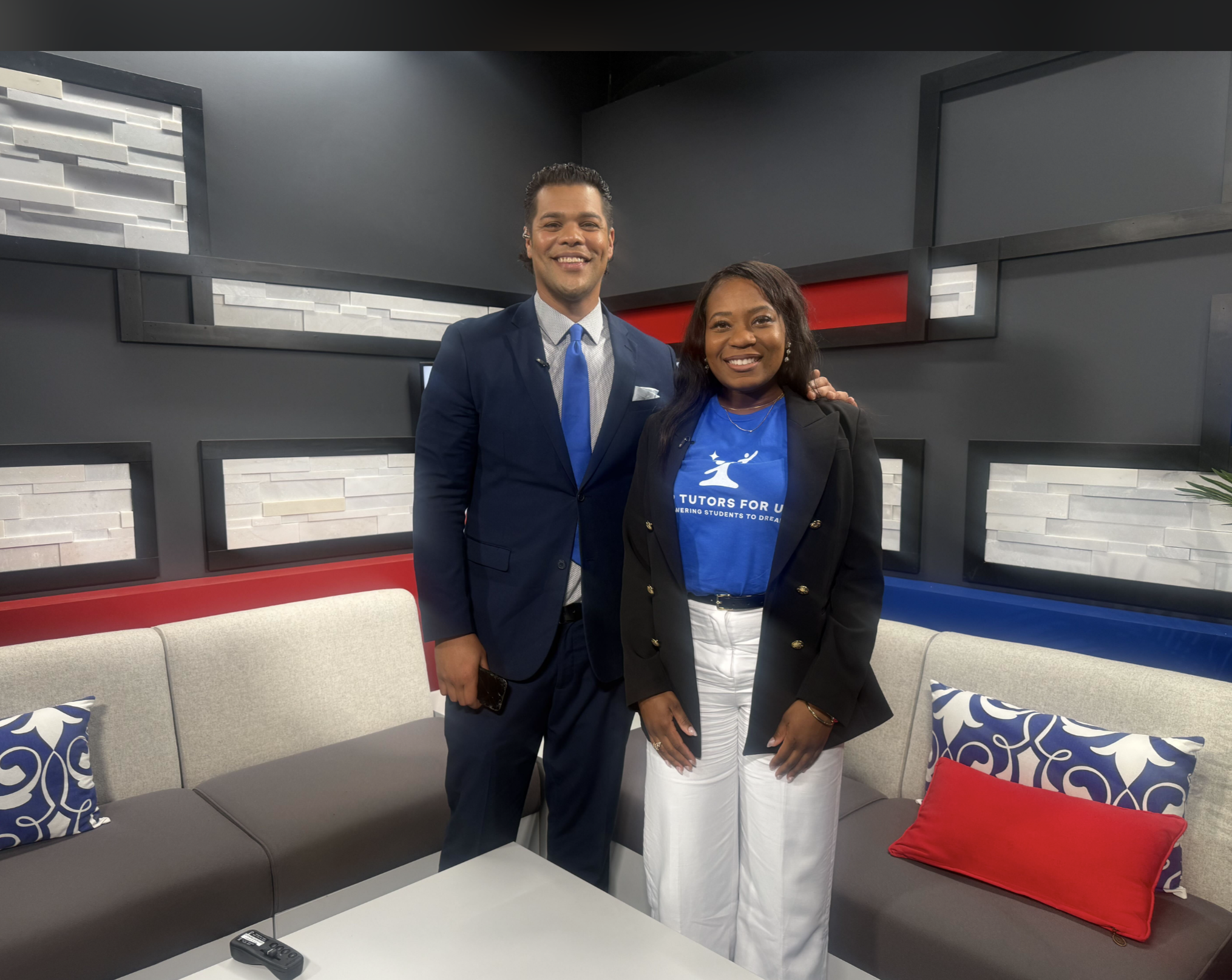 Angelica Harris, founder of Top Tutors for Us, reflecting on her high school experience and overcoming low test scores to achieve success