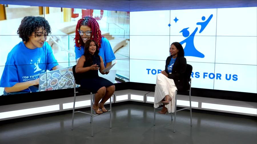 Angelica Harris, founder of Top Tutors for Us, reflecting on her high school experience and overcoming low test scores to achieve success