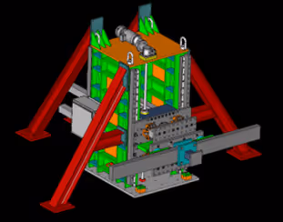 Figure 5: CAD Design of MGA’s New FMVSS 223 Test Equipment
