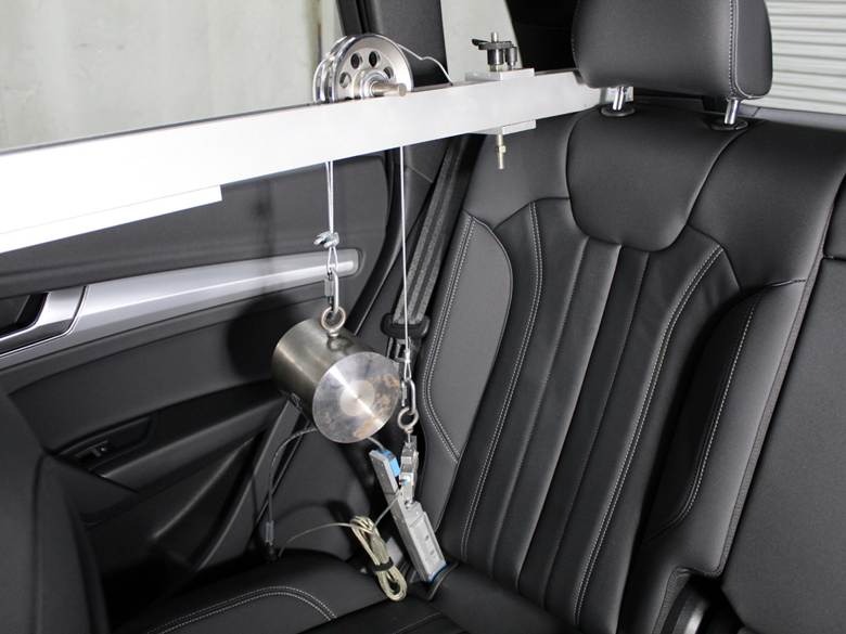 A close-up of a car seatAI-generated content may be incorrect.