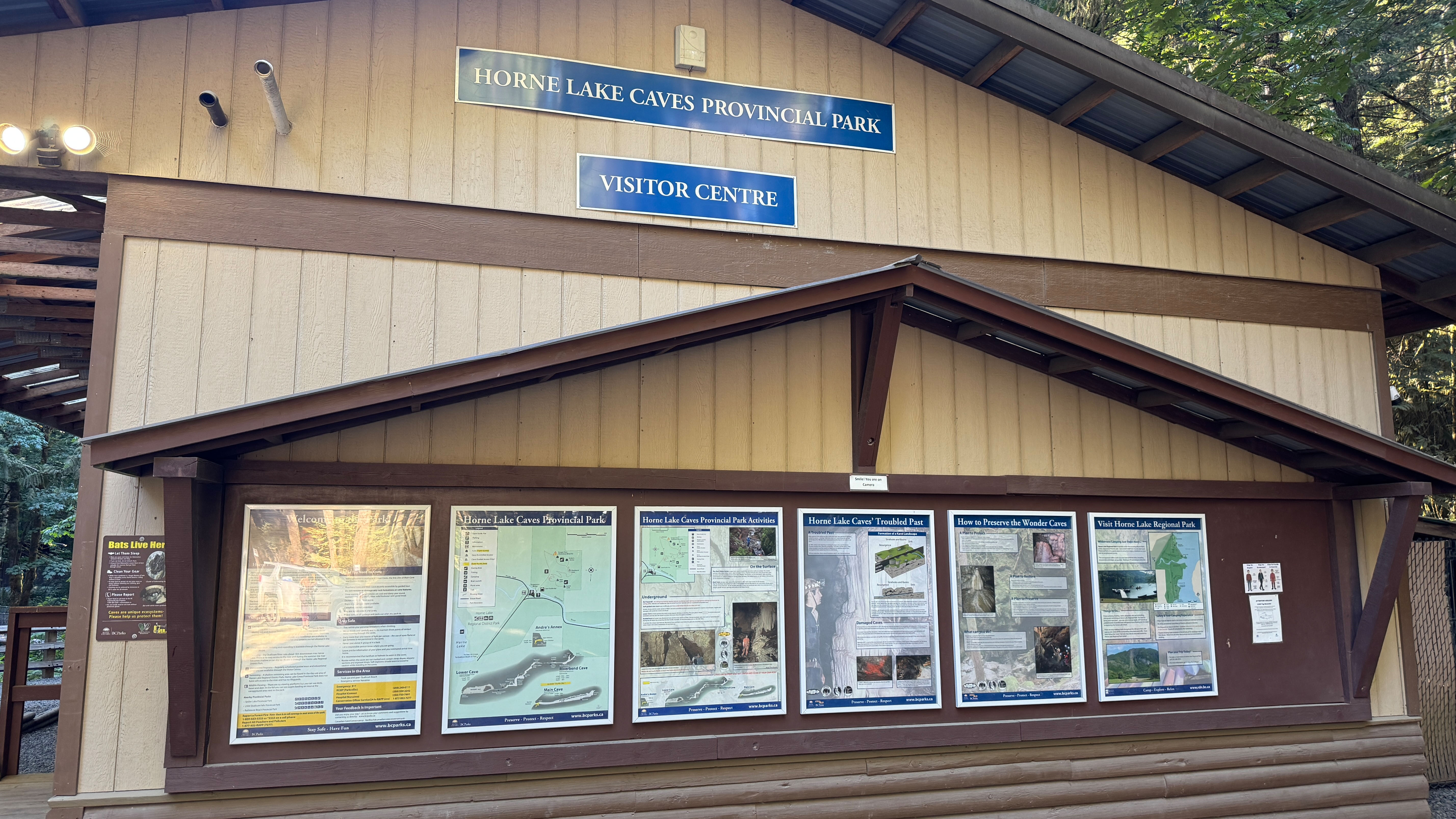 Stunning Horne Lake Caves Park