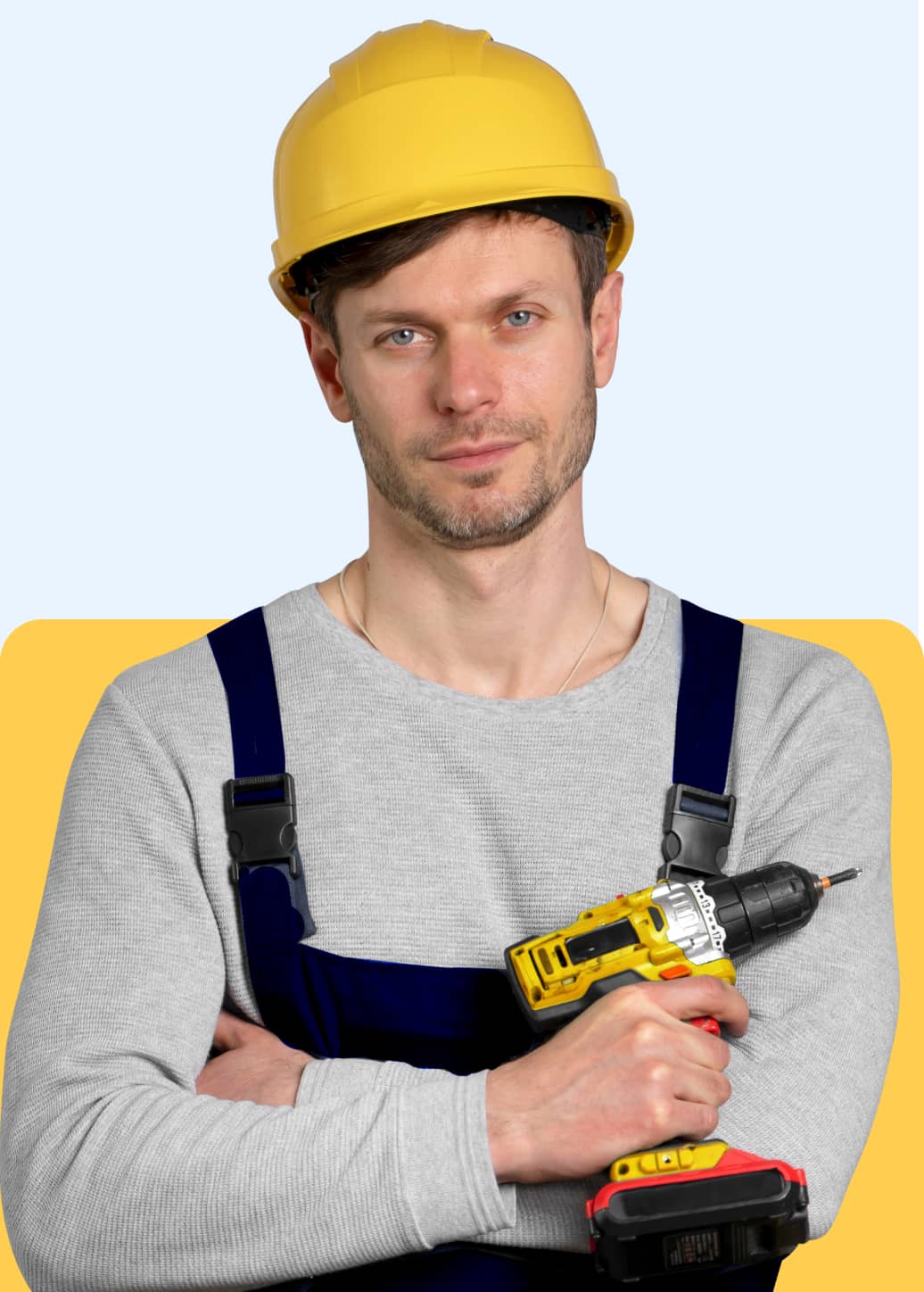 Construction Worker Contact - Handyman X Webflow Template