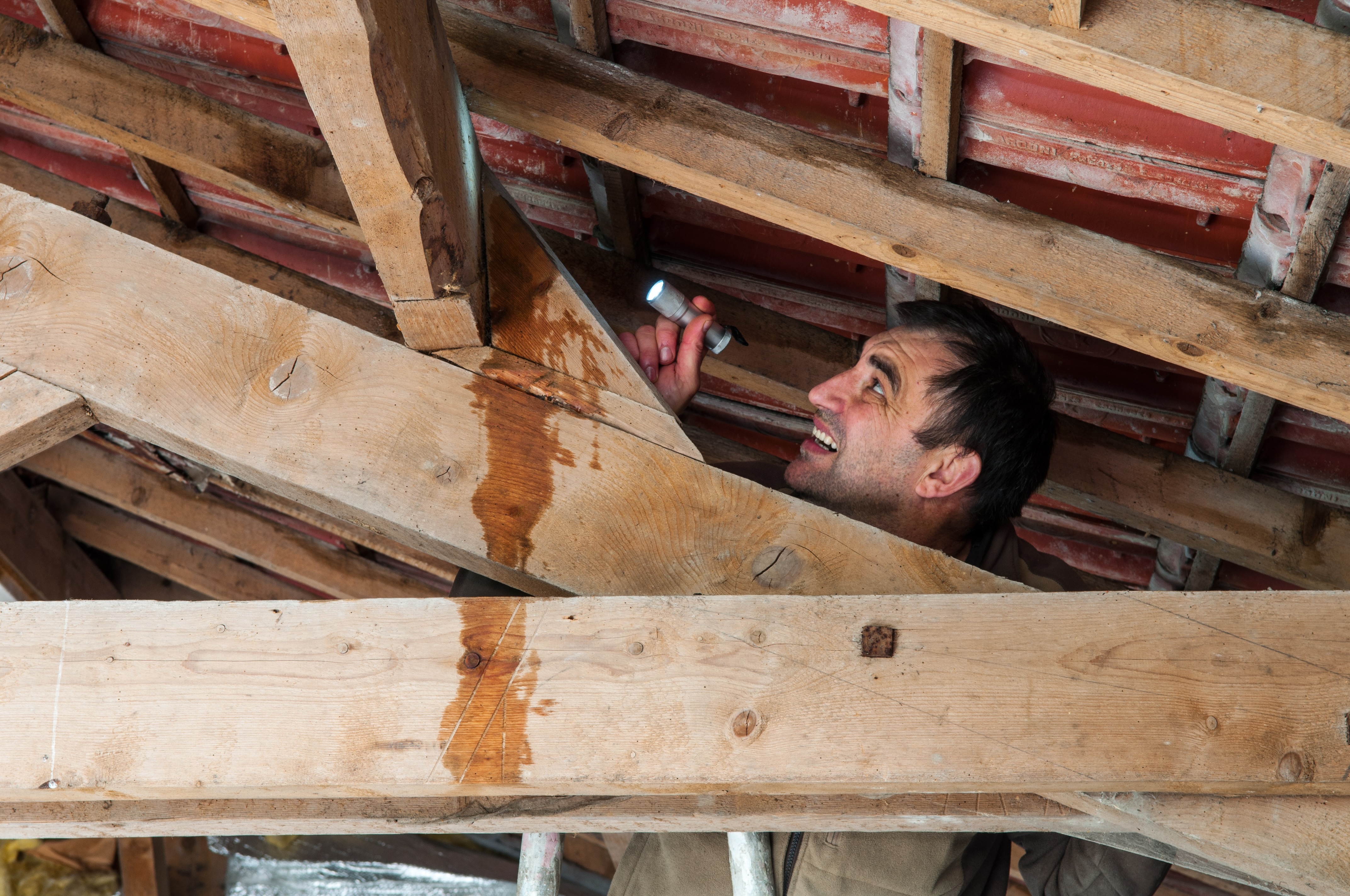 Roof Leak Detected