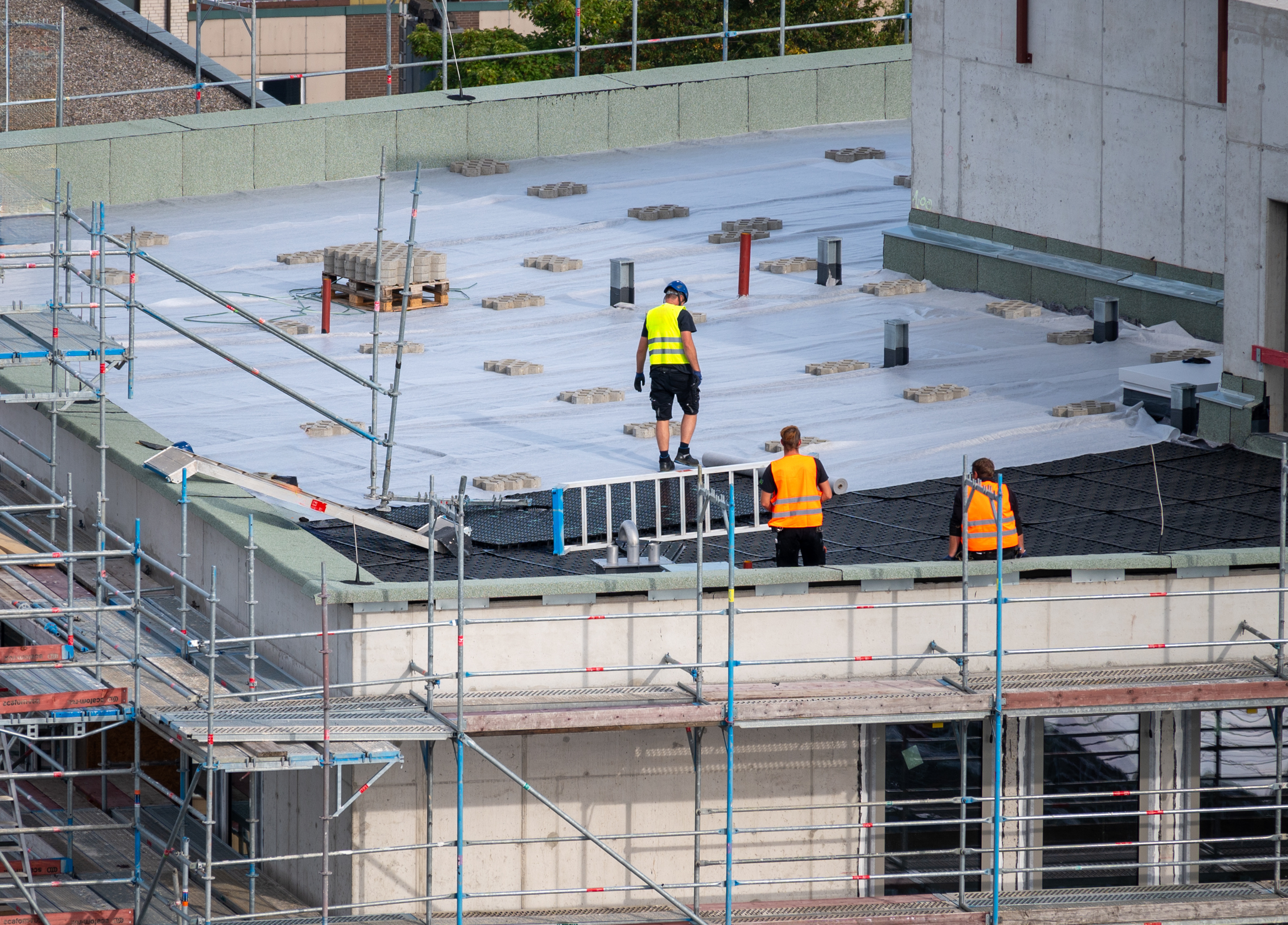 Flat Roof Installation