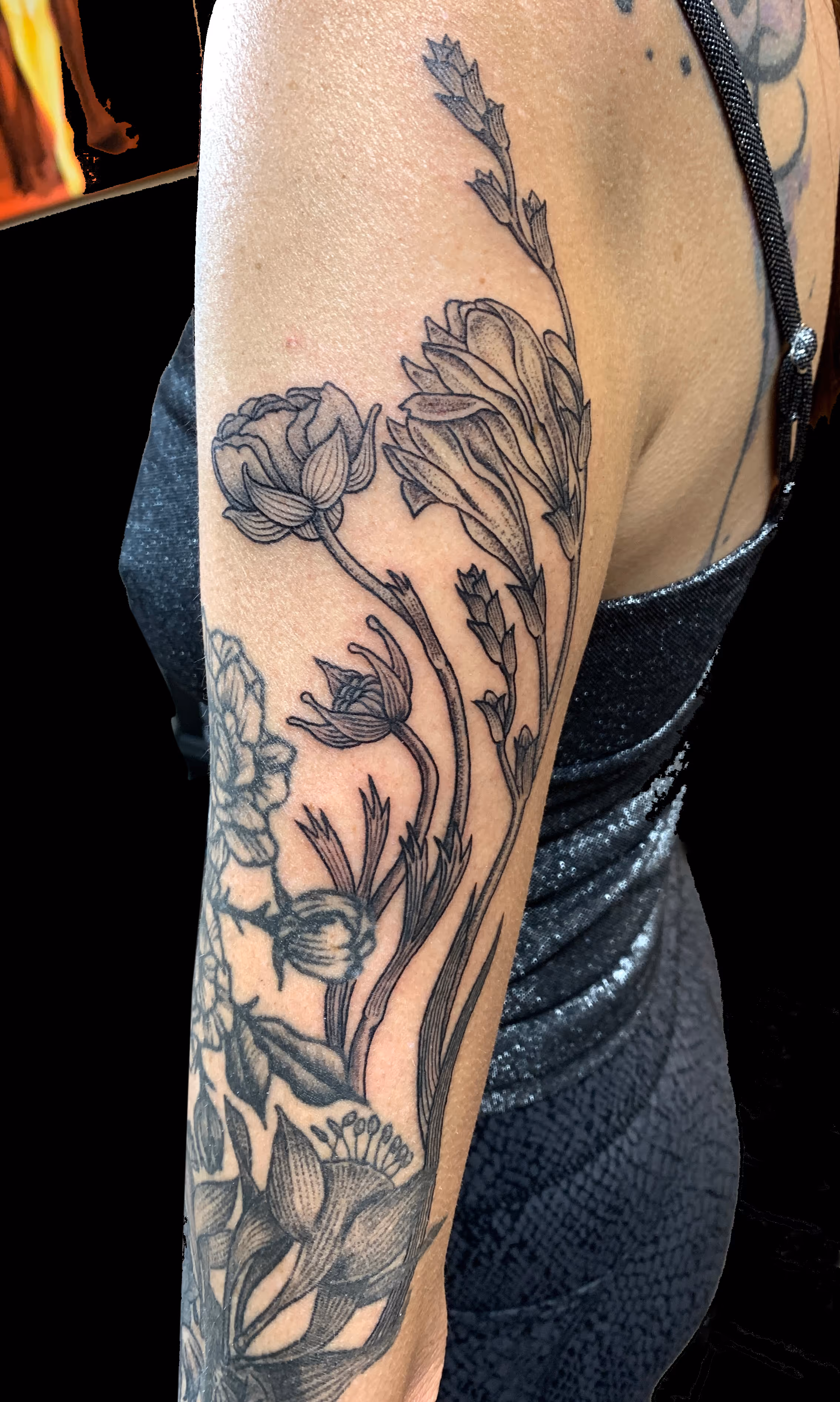 floral freehand