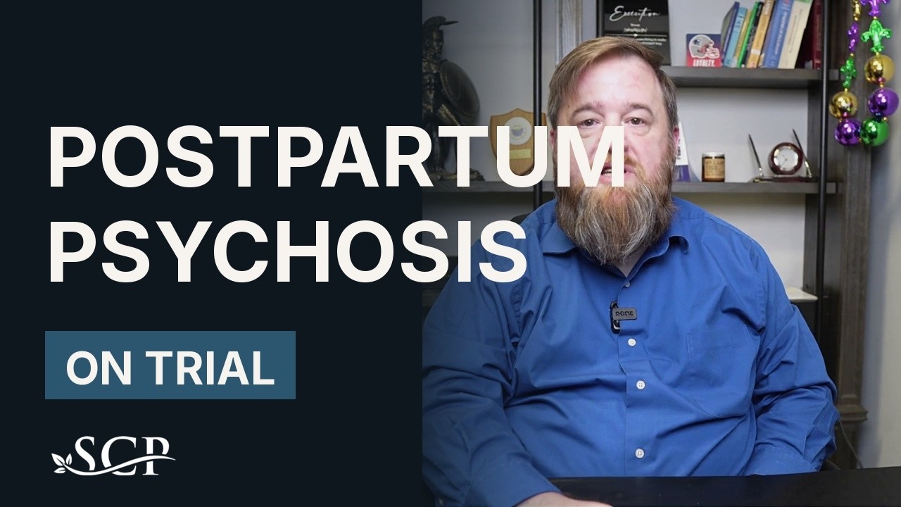 Video thumbnail for Postpartum Psychosis: The Diagnosis on Trial, from South Chesapeake Psychiatry