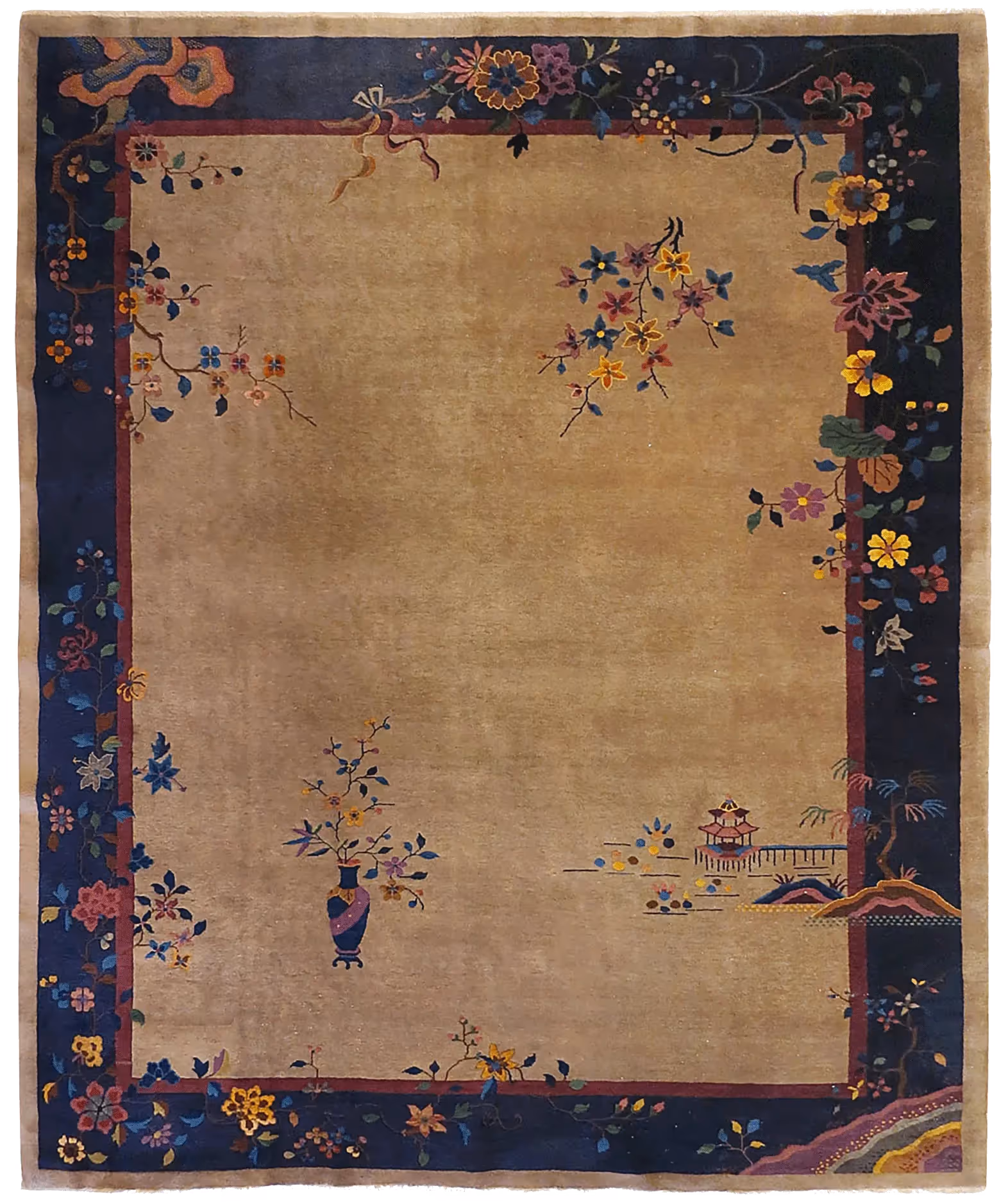 Antique Art Deco Rug