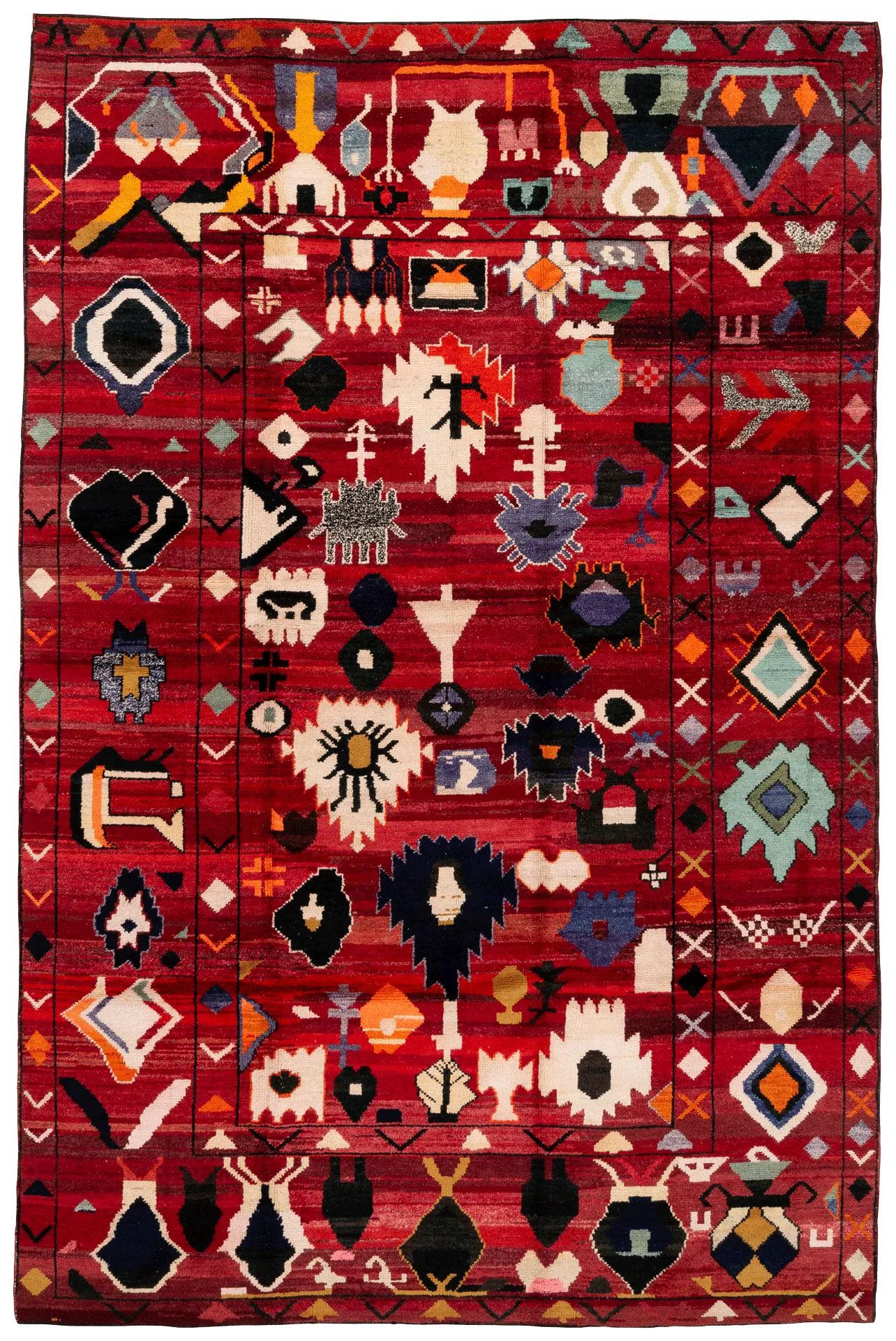 Old Yarn Rug