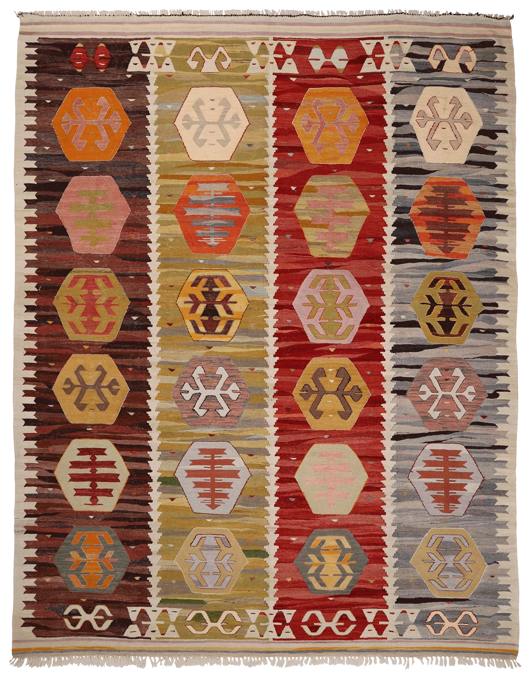 Anatolian Old Yarn Kilim