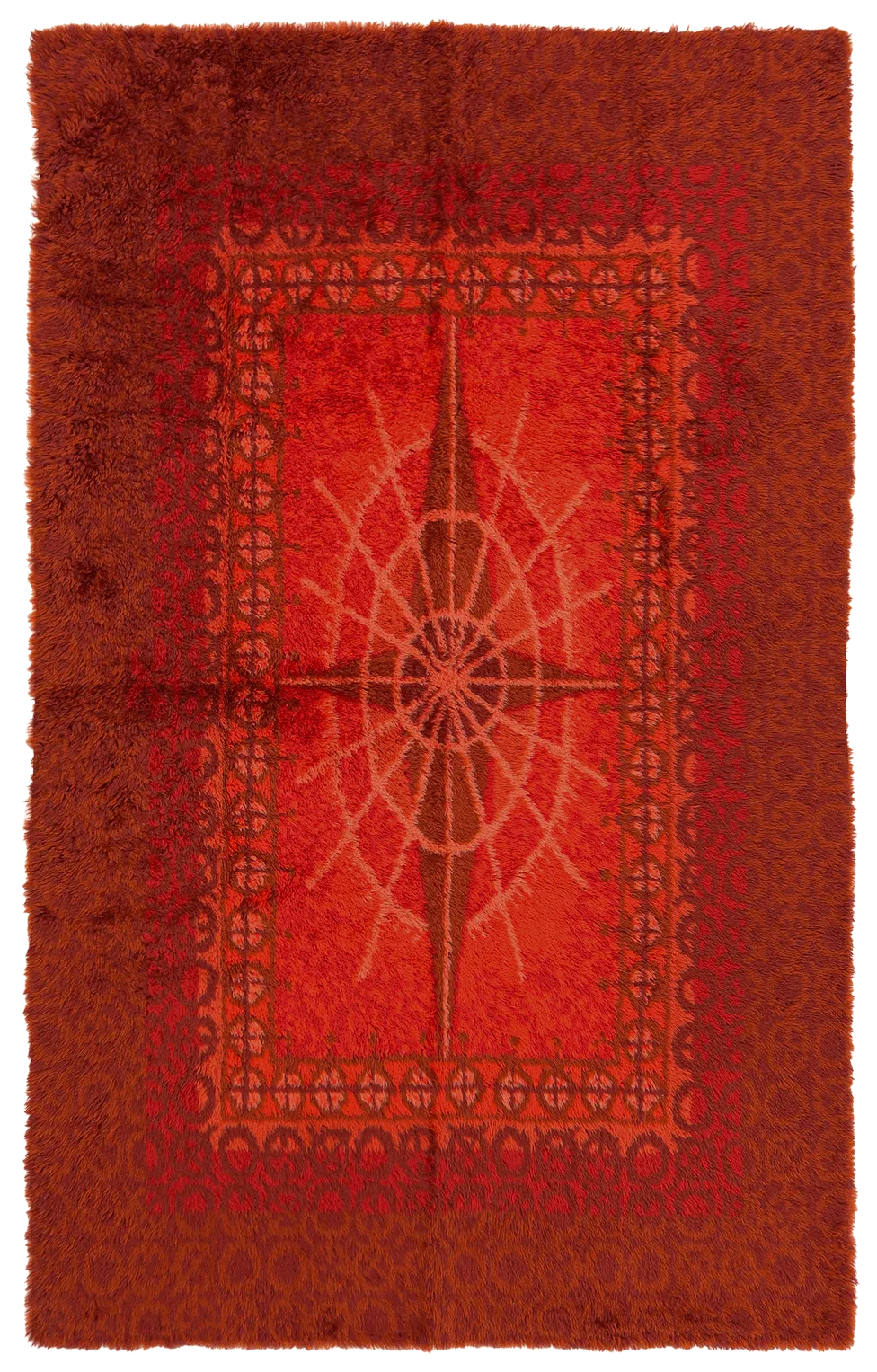Vintage Swedish Rug