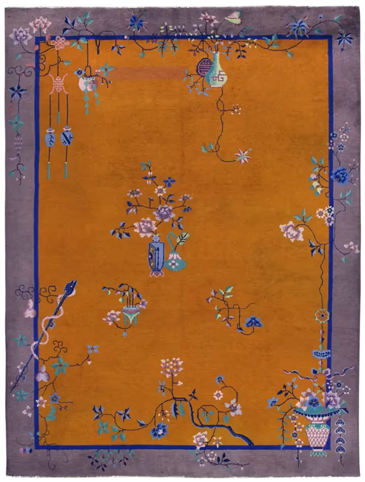 Antique Art Deco Rug