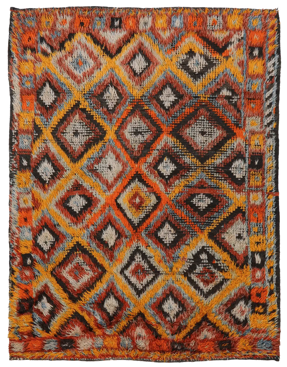 Anatolian Vintage Denizli Rug