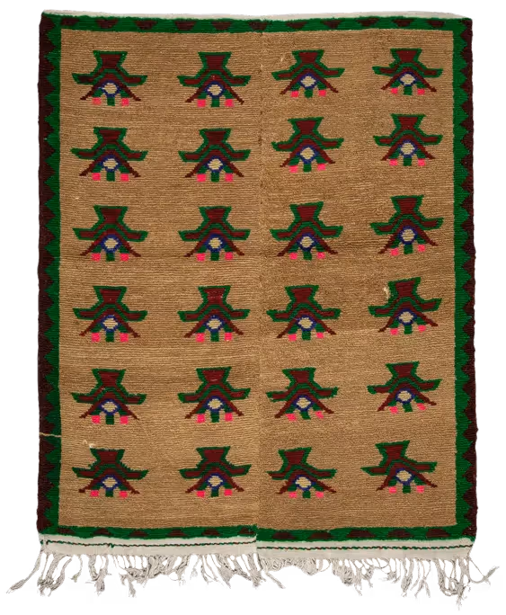 Vintage Konya Cheki Tulu Rug