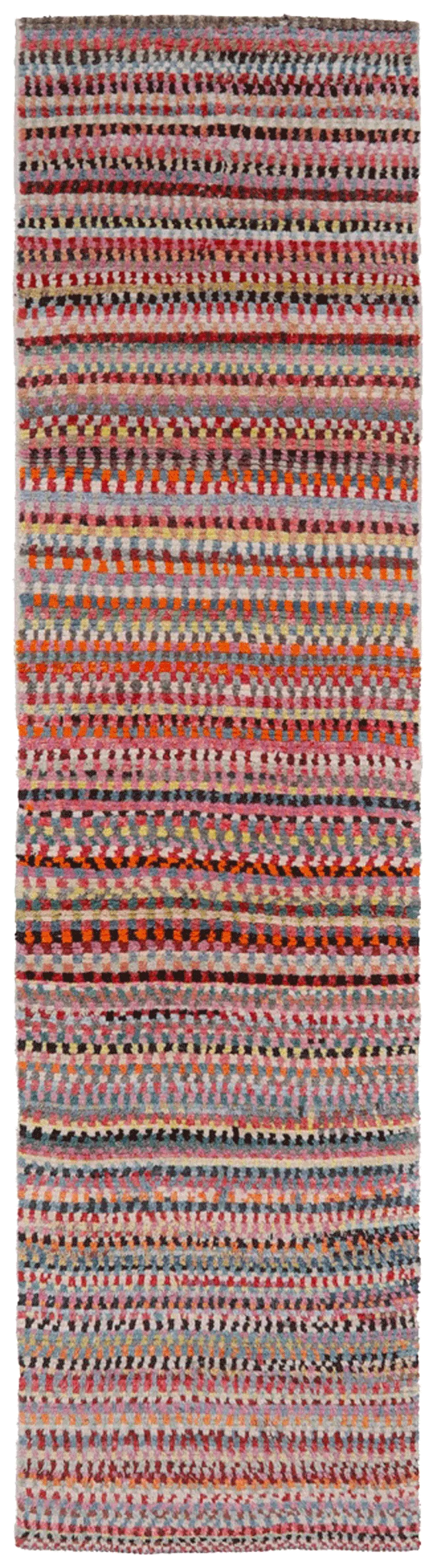 Old Yarn PomPom Rug