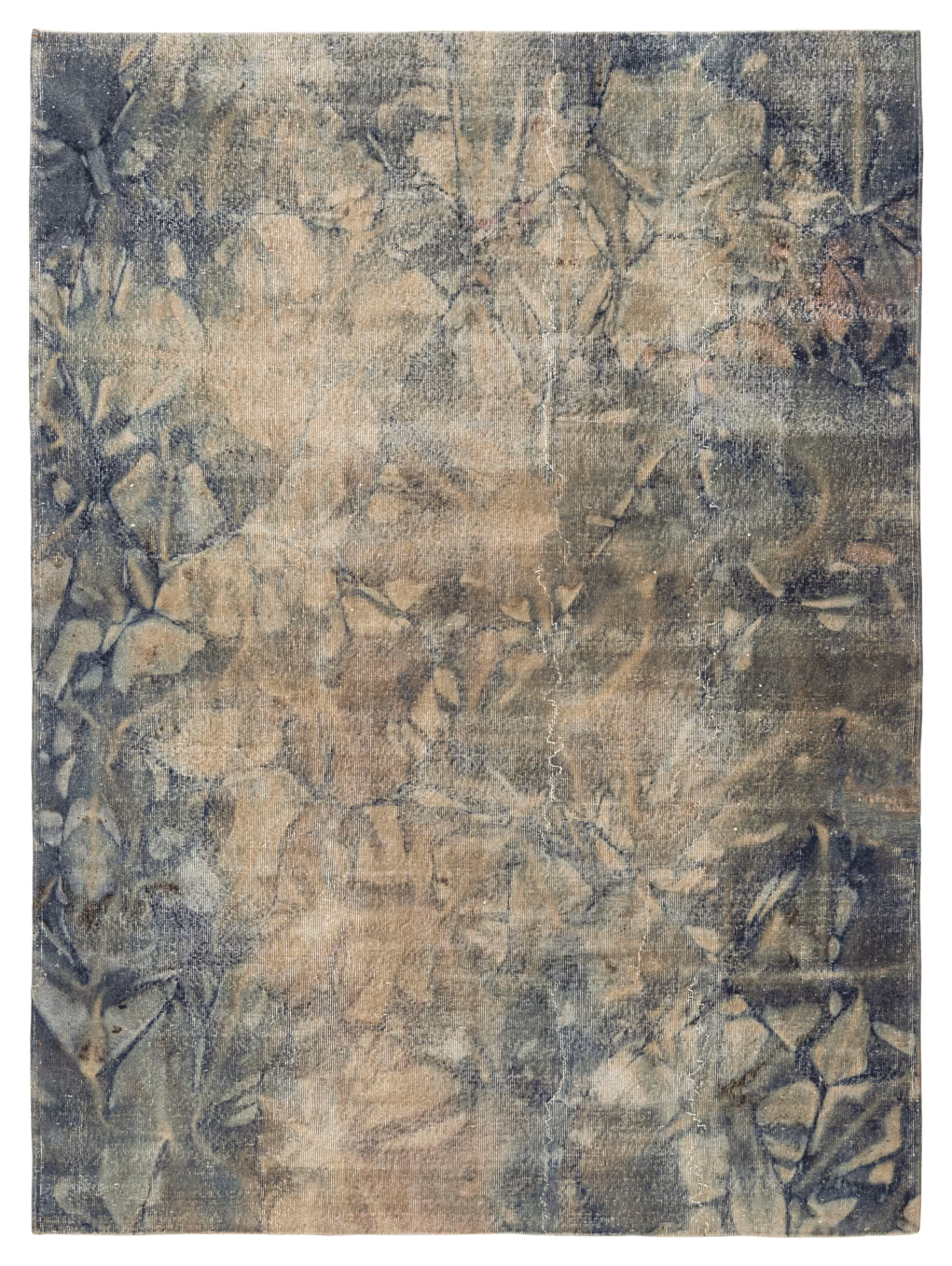 Vintage Tie-Dyed Rug