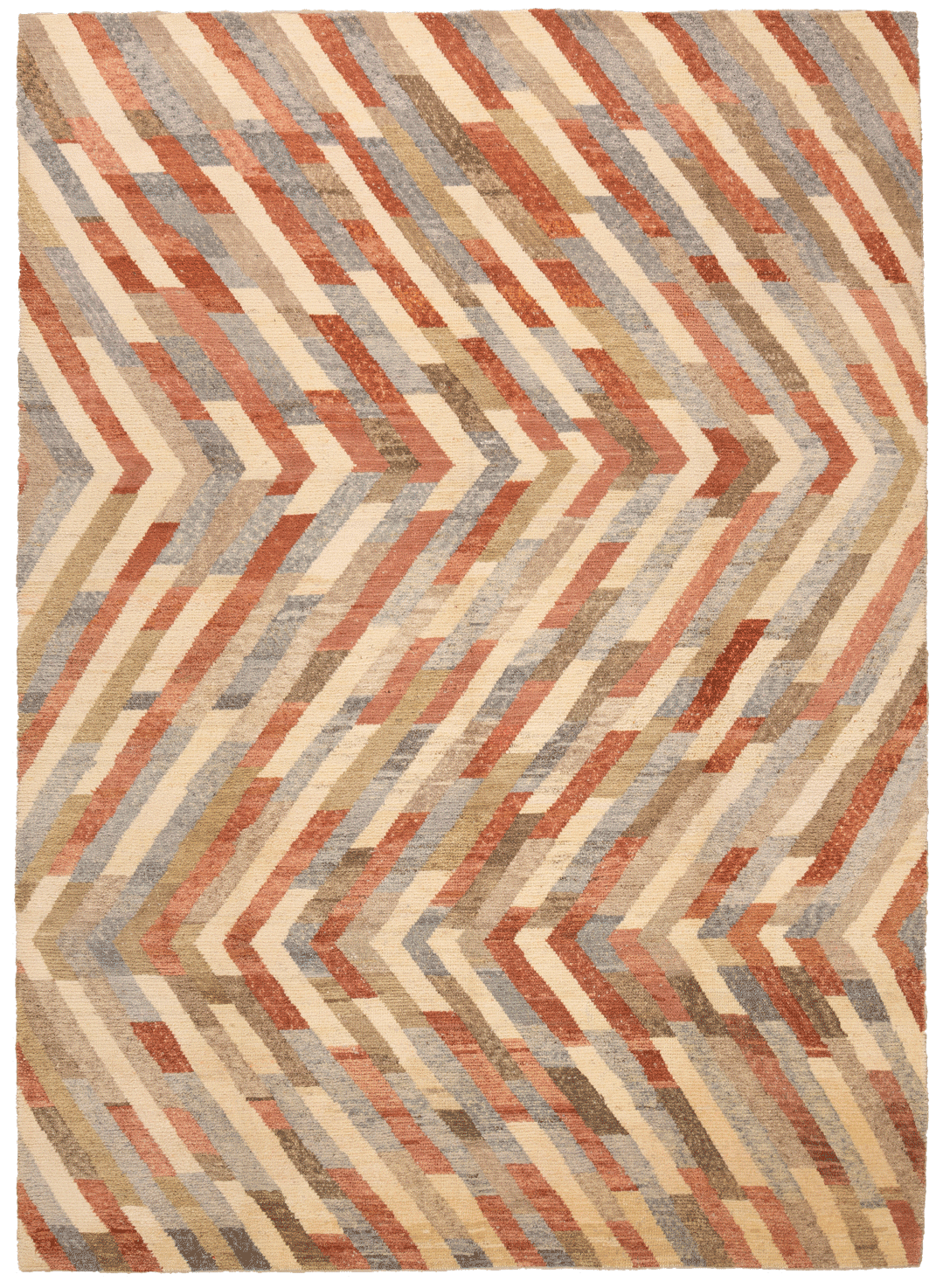 Old Yarn PomPom Rug