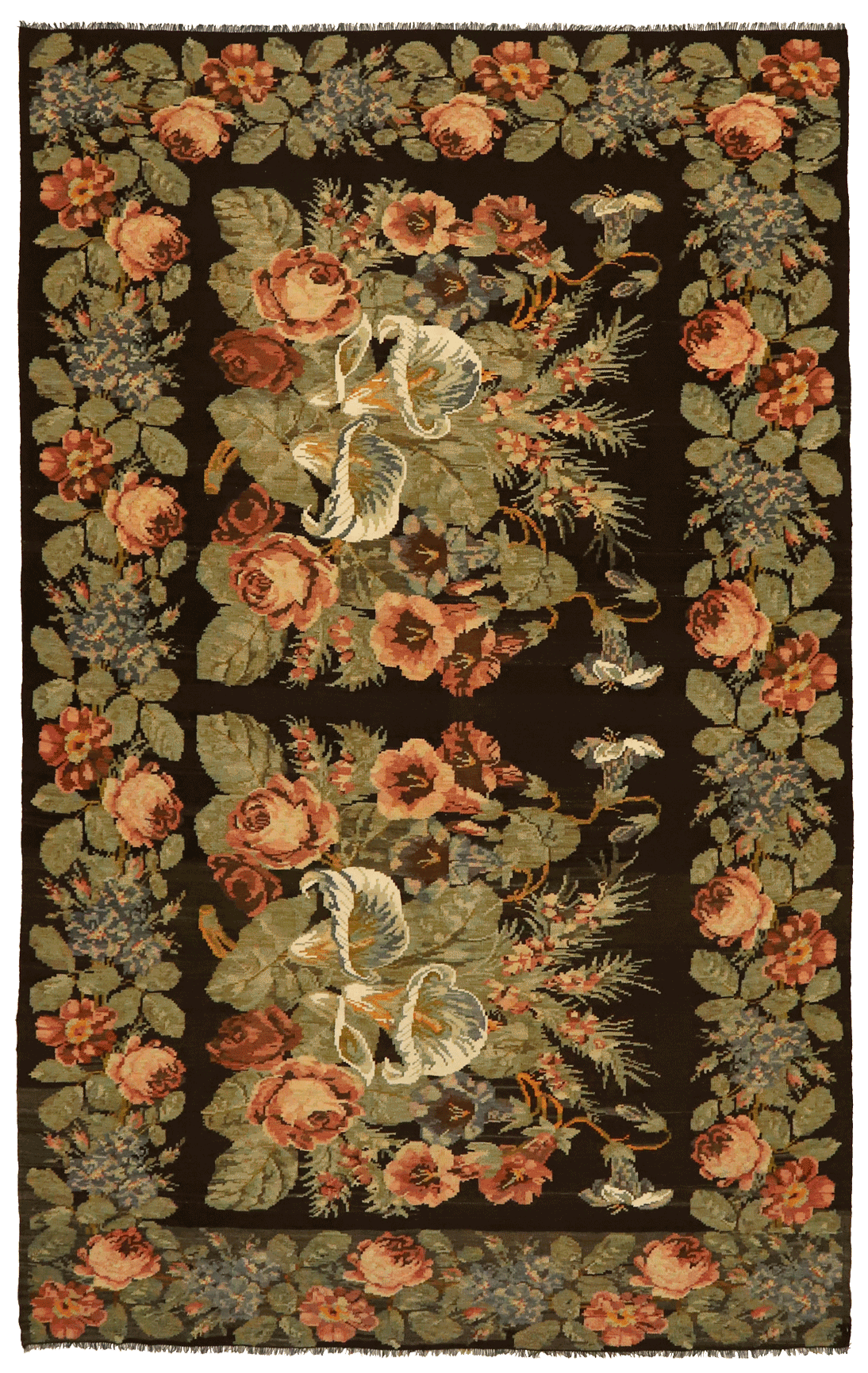 Vintage Bessarabian Kilim