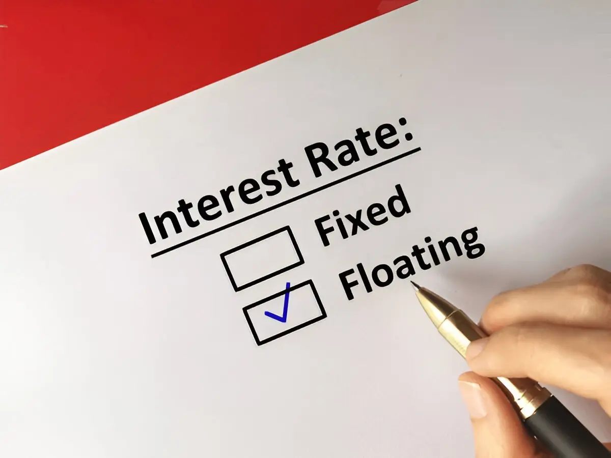 Fixed vs Floating Interest Rate Chart