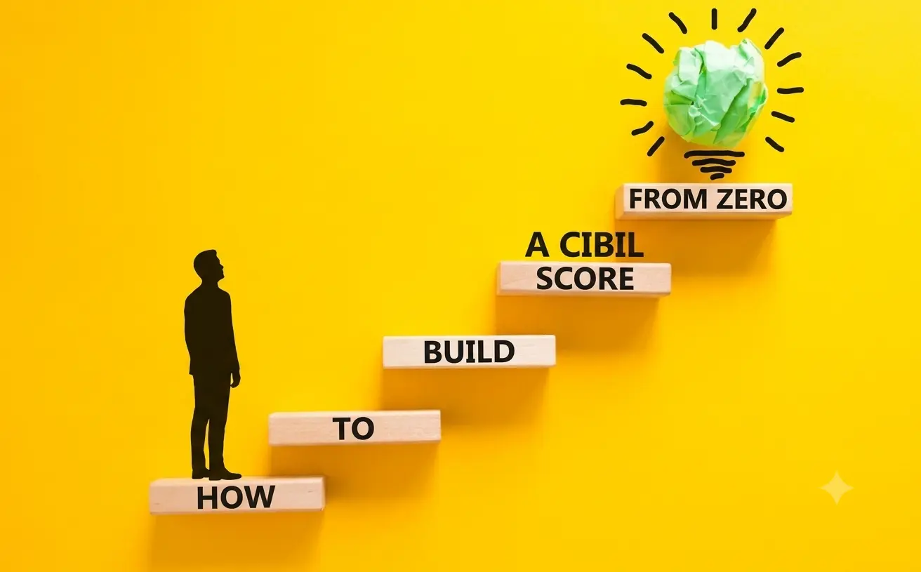 how to build CIBIL score from zero