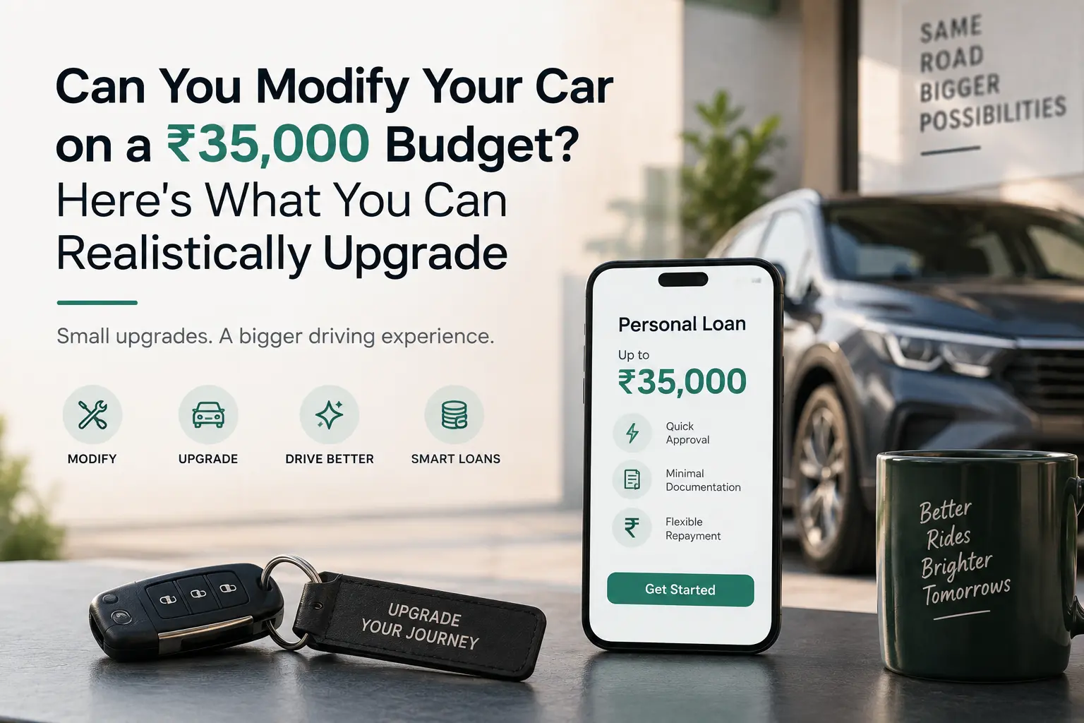 car upgrades under ₹35,000