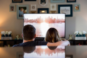 Couple Watching Movies