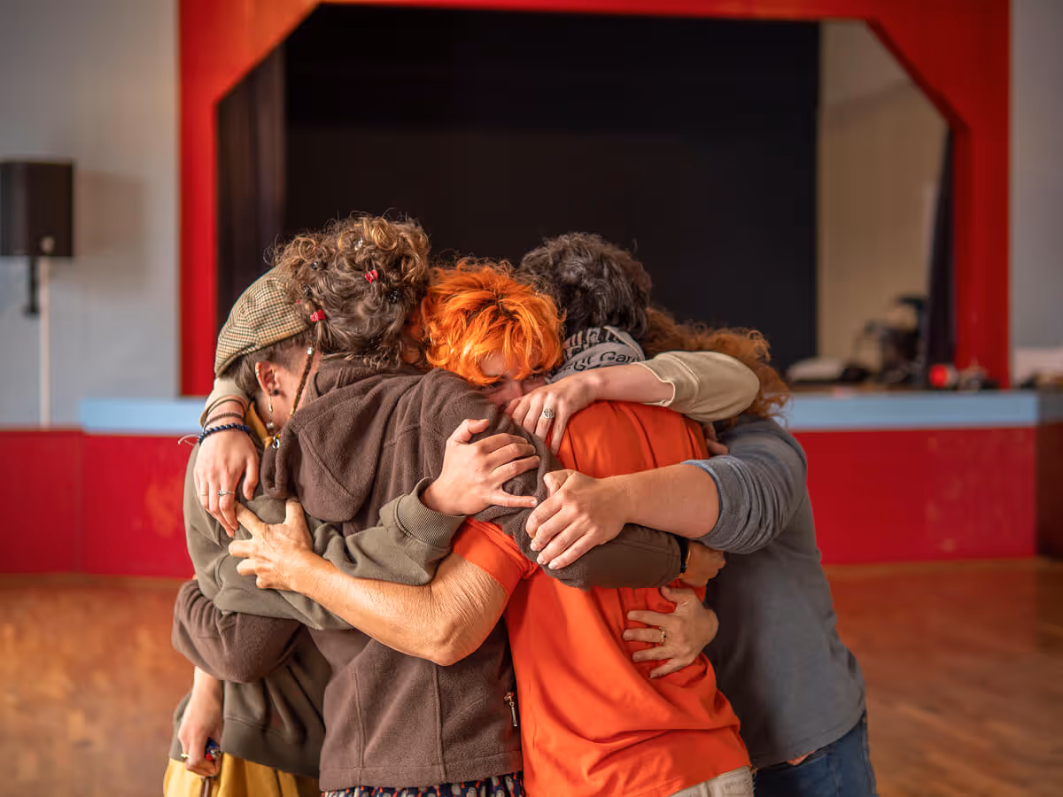 Collectif dans un moment de connexion