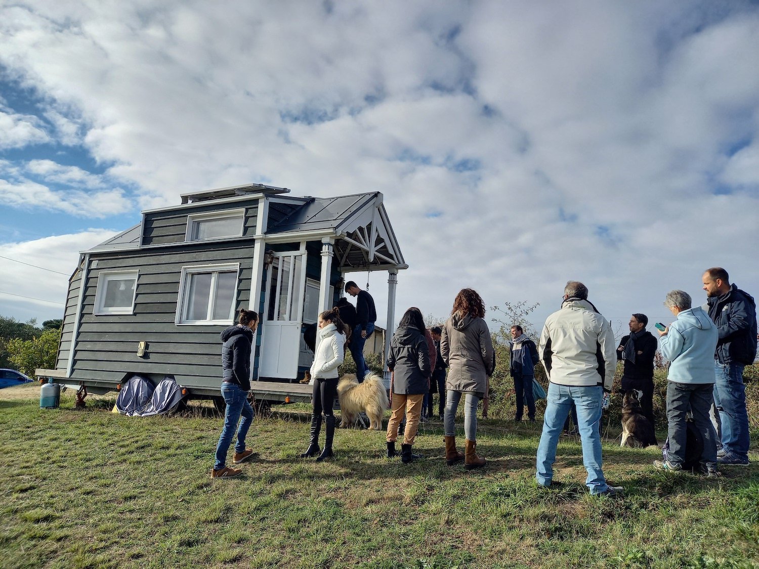 visite d'une tiny house