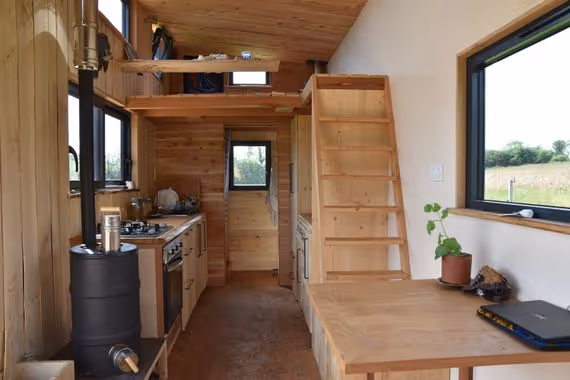 poelito low tech dans une tiny house