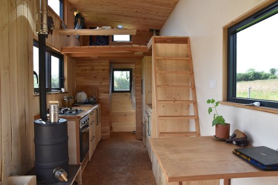 poelito low tech dans une tiny house