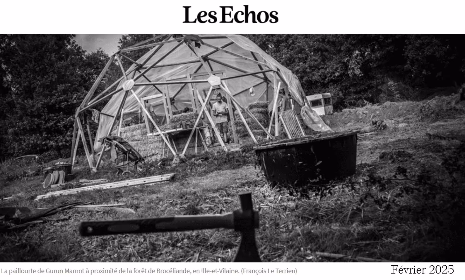 Chantier participatif d'un habitat réversible en paille