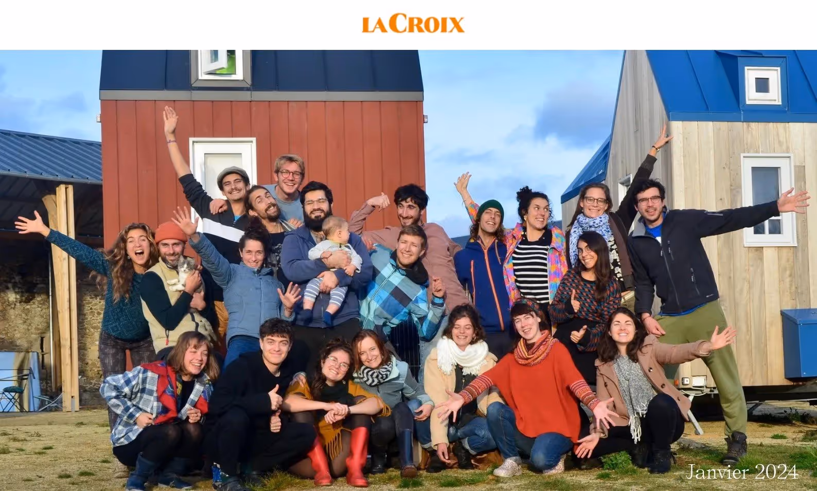 Équipe Hameaux Légers à Lancieux
