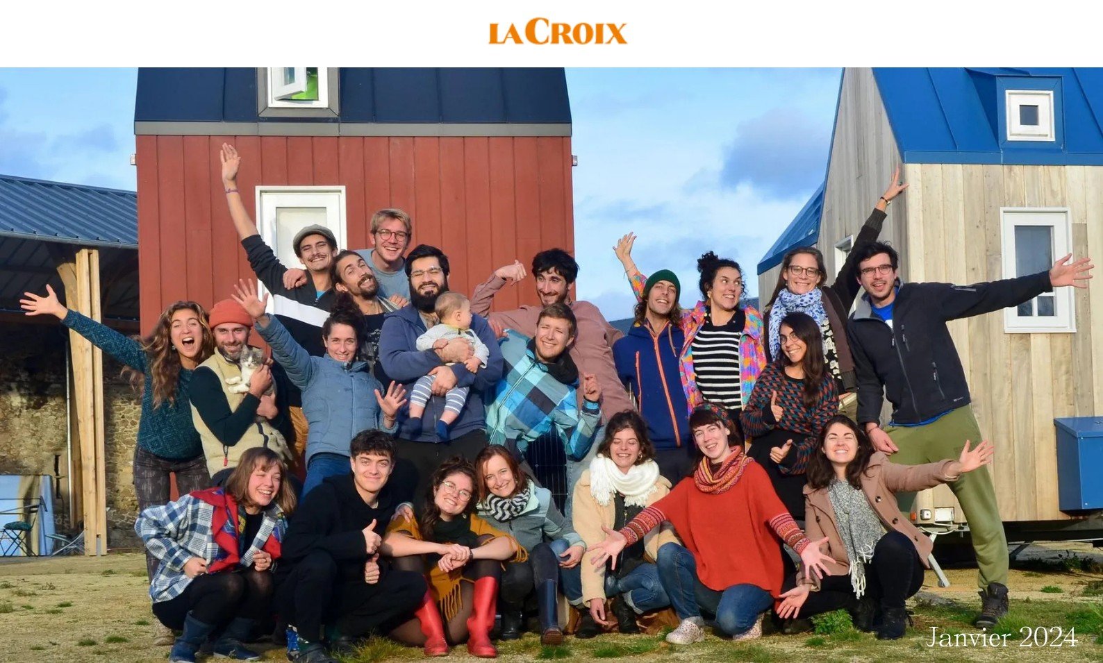 Équipe Hameaux Légers à Lancieux