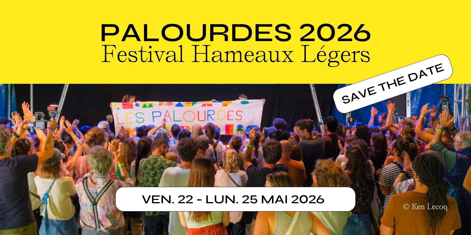 photo de foule pendant le festival les palourdes 2025