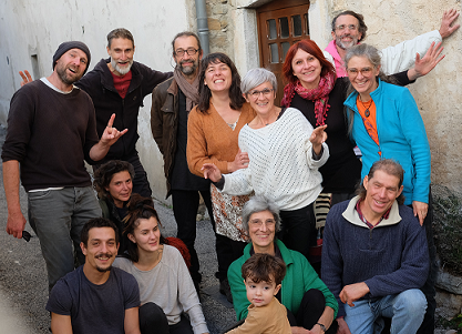 groupe d'habitants
