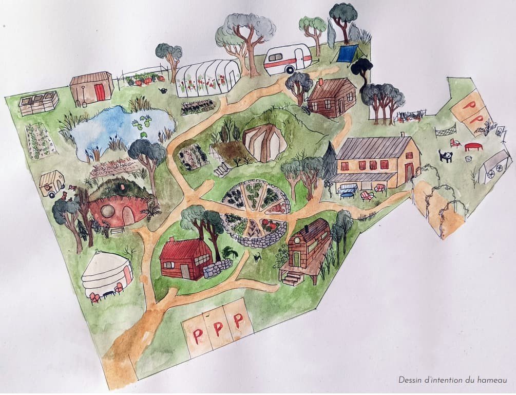 Chantier participatif au hameau léger de Commana