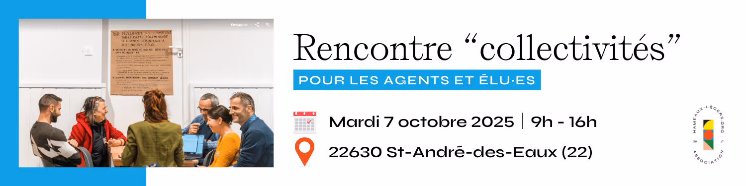 illustration de la rencontre collectivités à Saint-André-des-Eaux