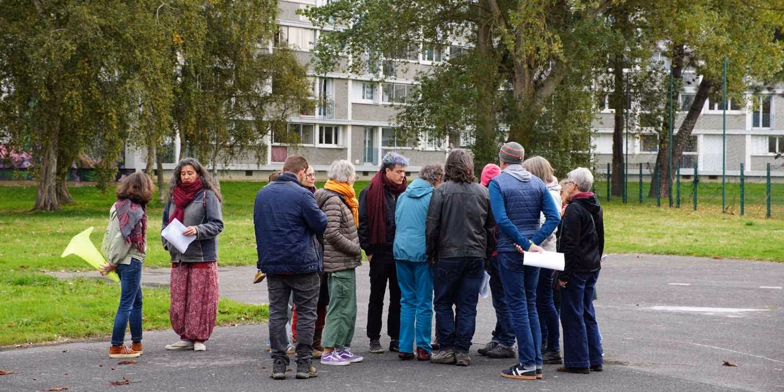 Visite du site envisagé, le 18 octobre 2025