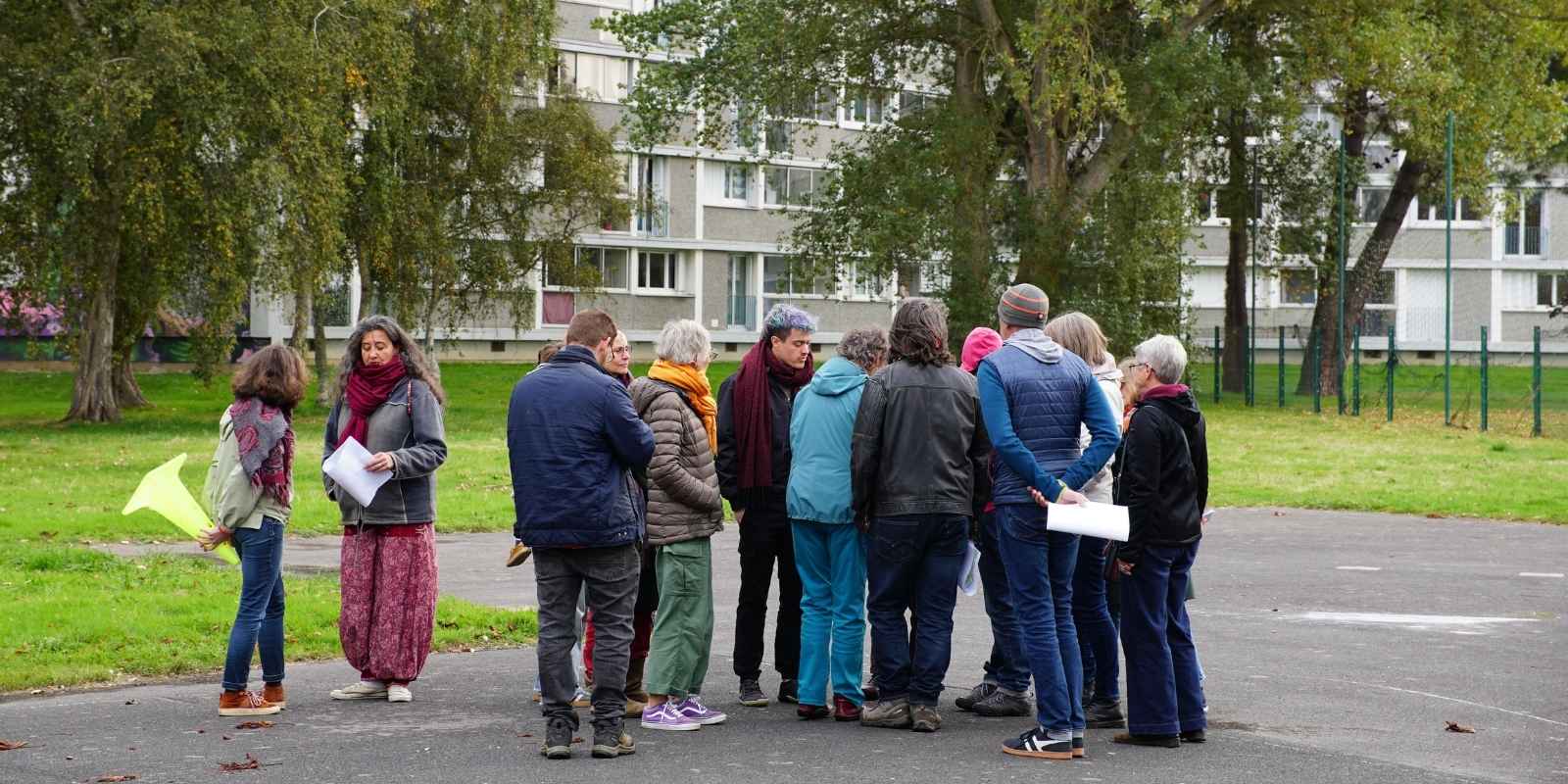 Visite du site envisagé, le 18 octobre 2025